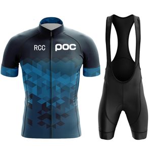 Jersey de ciclismo Conjunto 2024 Summer ROPA Ciclismo Mens Bicicleta Gradiente de Mountain Bike Sportswear Sportswear 240513