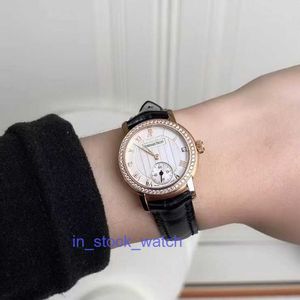 Aoipey Watch Designer Shot 27mm Rose Gold Diamonds 77209or Manual Mechanical Womens Watch W46423S