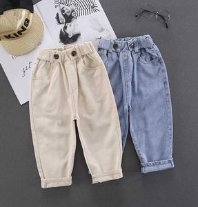 Jeans Jeans Special Cleaning - Baby Denim Pants Solid Color Baby Pants Jeans Casual Pants 90-130 WX5.27