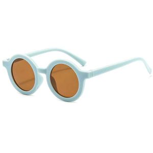Boy Girl Cute Baby Fashion Children Retro Round Sunglasses UV Protection Classic Kids Sun glasses