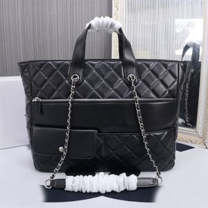 9A Designer Shopping Totes Shoulder Bags Genuine Leather 37cm High Imitation Women Handbags 227M