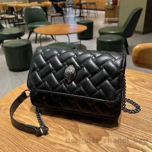 Cross Body Black Diamond Bag Womens 2024 New Luxury Designer Trend Trend Brand Crossover Crossover Wallet T240528