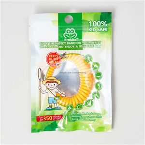 害虫駆除抗蚊忌避剤ブレスレットバグリストバンドバンド昆虫モッツィーは、ADT子供のために虫を遠ざけます。