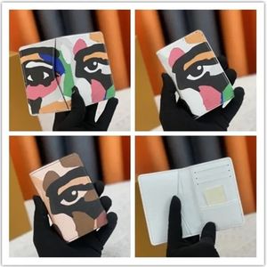 Kadın Tasarımcı Kart Tutucu Pasaport Kapağı Moda Markaları İş Koruma Vaka Modaya Kredi Erkekler Cüzdan Kahverengi İkonik Tasarımcı Cüzdan