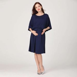 Emotion Moms Dresses Invisible Breastfeeding Cloak Dress Loose Maternity Cape Soft Stretch Elegant Nursing Clothes