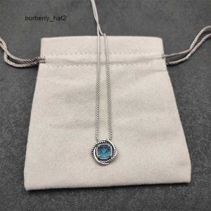 Dy Pendant Designer Halsband för kvinna Högkvalitativ diamantmens smycken Halsband Enkel justerbar långhalsband Trendiga tillbehör