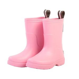 Dzieci buty deszczowe gumowe zużycie odporność na dzieci i dziewczęta wodoodporne buty miękkie podeszwa nie poślizgowe obuwie H30 240528