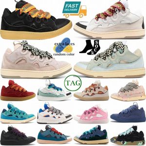 Designer sneakers shoes curb sneaker White Ivory Black Beige Pink Multi Light Blue Gum Dark Grey Graffiti Taupe LVR Exclusive Fuchsiaa1VF#