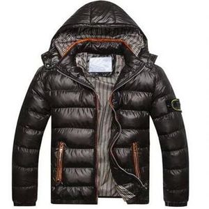 2023 Men's Winter cotton jacket stone Jackets island outside coats windproof overcoat Waterproof and snow proof buffer jacket is l 240J