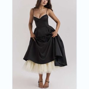 sukienki seksowna damska nowa klimatyczna sukienka bez rękawów puszysta długa spódnica