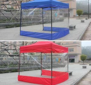 Tents And Shelters Folding Shade Cloth Tent Advertising Thickened Dustproof Retractable Rainproof Cover Tarpaulin Roman Window Fou8252680