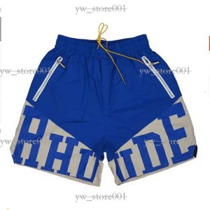 Designer Herren RHude Kurz Sommer Mode Beach Hosen Männer hochwertige Straße Kleidung rot blau schwarze lila Hosen Masch Drawess Reißverschluss Rhude kurz 0AC1