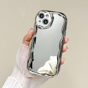 Modello di crema d'argento elettroplato per I11/12 Telefono iPhone 13/14 Anti Drop XR Soft 78Plus Case XS