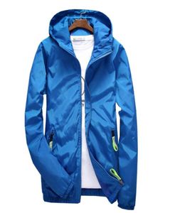 Whole 6 colour Men Women Sports Windbreaker Jackets male Jacket Zippers Up Hooded Coats Selling52879482801994