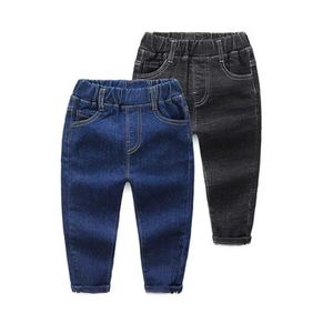 Jeans Jeans Nya pojkar och flickor Jeans Högkvalitativa Cotton Casual Childrens Trousseau Baby och småbarn Bekväma barnkläder WX5.27