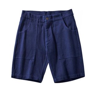 Men's Shorts Retro Amekaji OG107 Mens Spring/Summer New Multi Pocket Zipper Classic Product Shorts Handmade Indigo Cotton Casual Shorts S2452899