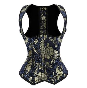 Bustiers Corsets Modellazione sexy del corpo gotico sotto il busto ricamato Jacquard Cincher Welistbands Lingerie Lingerie8928654