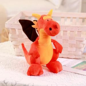 New dinosaur plush toy original series bully dragon plush doll double head flying dragon doll children's birthday gift wholesale