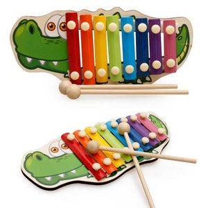 Baby Music Toys Baby Music Toys Wooden Xylophone Childrens Music Instruments Montessori Games Educação Educação de Desenvolvimento Iniciante Toys Childrens Toys S2452011