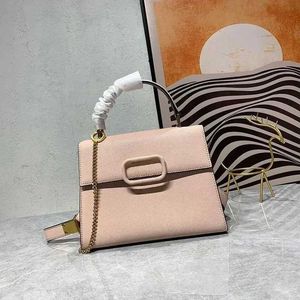 Evening Bags New luxury brand design in 2024 classic retro high-end cowhide handbag high-quality womens shoulder bag J240528