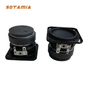 Portable Speakers SOTAMIA 2PCS 2-inch HIFI Hot Audio Speaker Driver 4 Ohm 15W High Power Speaker Home Theater Long Range Speaker S245287