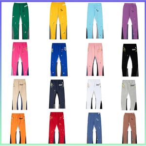 Męskie dżinsy projektant dżins Wonmens Sweatpants High Street Letter Print Piekcie Setki Fit Slim Flare Pants