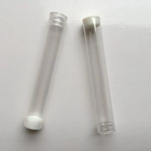 Packaging Bottles vape Pen Cartridges Packaging storage tubes with caps PP Empty Plastic Tube Package Containers