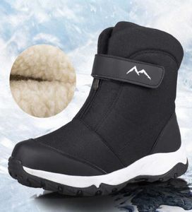 Winter Boots 남자 Hightop Waterresistant Cotton Shoes Male Plus 벨벳 따뜻한 커플 스노우 부츠 북동부 야외 캐주얼 신발 21085749712