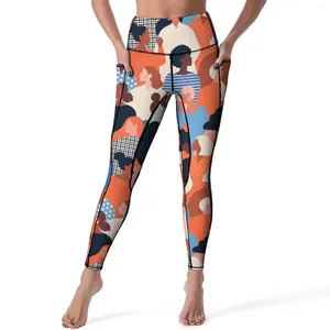 Damen -Leggings Charakter Lady Sexy International Day Gym Yoga Hosen Schubpush nach Stretch Sport Strumpfhosen Taschen süße Leggins