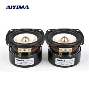 Przenośne głośniki Aiyima 2PCS 3-calowy pełny głośnik 4 8 OHMS 15W głośnik basowy głośnik średniej klasy dla domowego wzmacniacza Audio S245287