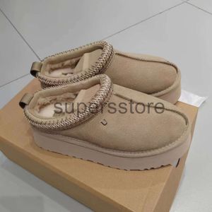 Designer klasyczny Ultra Mini Boots Platforma Snow But Short Women Men Men Fur Sheepskin Tasman Tazz Chestnut Sand Murtard Seed Beige Australijska zimowa kostka