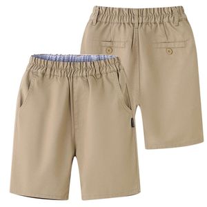 Kinderschule Uniform Khaki Shorts Sommer Leichtweißstil Schüler Marine Casual Pant für Kinder im Alter von 4 bis 16 Jahren Kleidung L2405