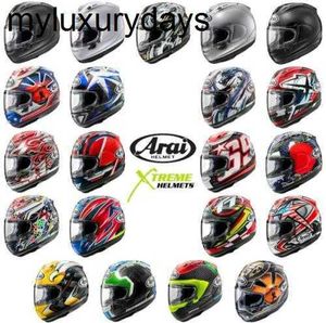 خوذات الدراجات النارية ذات الجودة العالية Arai Corsair-X خوذة كاملة الوجه قابلة للإزالة مع Pinlock Dot Snell XS-2XL مع المربع الأصلي