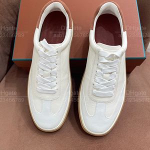 Top luxury shoes Classic designer shoes German training shoes all matching real leather spring/summer casual fashion small white shoes with original box packaging.