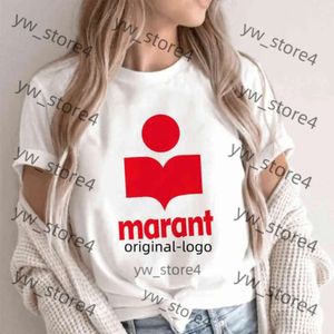 Marant designersfemme 티셔츠 여성 면화 하라주 쿠 티셔츠 셔츠 o-Neck 여성 인과 관계 Tshirts 고품질 클래식 레터 스피드 느슨한 티 셔츠 플레이 티셔츠 93AA
