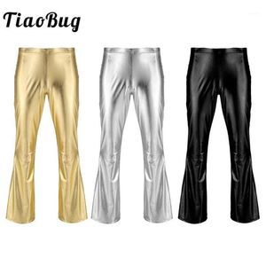 Tiaobug Uomini adulti Shiny Pants METALLICA Disco