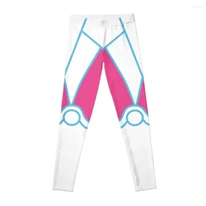 Pantaloni attivi i leggings luchacorn rosa blu indossano una palestra sportiva da donna