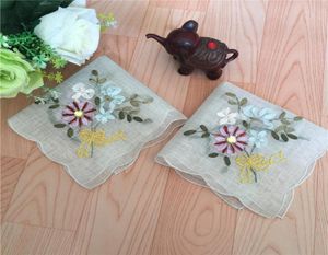 Exquisite handembroidered napkins Europeanstyle simple cloth placemats vase cushion lamp mats Decorative fabric tea tray univers3813562