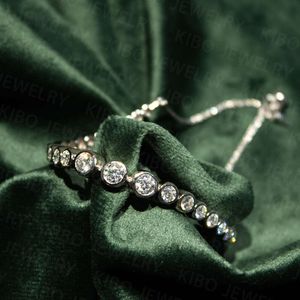 Kibo Coutom Hip Hop New Fine Jewelry 10K Gold VVS Lab Grown Diamond Bracelet Tennis Chian Women Jewelry