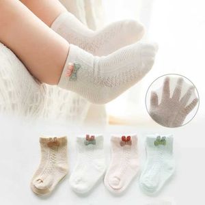 Детские носки 1 пары от 0 до 3 лет весна лето Тонкие сетки