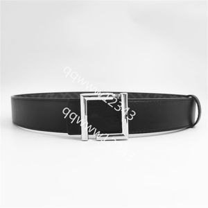 belts for men designer Cintura Uomo womens belt brand prints and clean leather can both letter F silver and black buckle brown 100-125cm length casual style