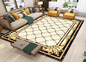 Tapetes de área de arte persa europeia para sala de estar para sala de estar não -lip cozinha tapete de quarto tapete de piso ao ar livre decoração de casa5506430