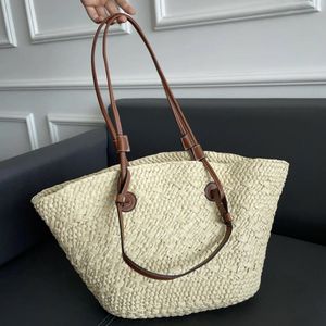 Designer Bag Summer Beach Bags Basket Straw Bag Women's Shoulder Bags Luxury Handbag High Quality Large Capacity Tote Bag Multiple-Colors Available 788