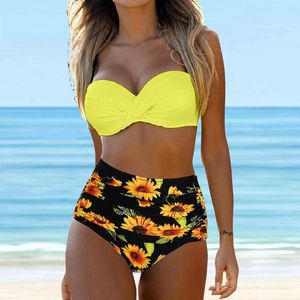 Swimwear's Swimwear da donna Y2K set di tankini sexy per donne due pezzi separano il costume da bagno bikini estate hawaiano abito da bagno hawaiano abbigliamento per le vacanze in spiaggia