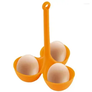 Ложики яиц-браконьера держатель силиконовой приготовление лоток с теплопроницаемой плитой обеденная кухонная инструменты для яиц.