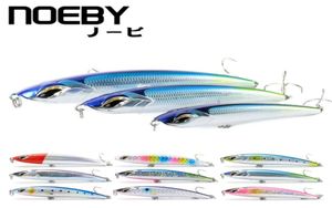 Noeby Lasersurface Sinking Big Pencil Ocean Boat Fishing Lure ThruwireConstruction 3xStrength Hook For Tuna GT Sea Fish 2201217780535