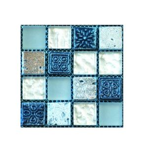 Tile Stickers Wholesale 10X10Cm Self Adhesive Mosaic Pvc Sticker Kitchen Backsplash Bathroom Wall Decor Waterproof Peel Drop Delivery Dhzg8