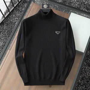 Men's Hoodies Sweatshirts Mens Designer Sweater Classic Embroidered Knitted jumper Womens Sweaters Turtle Neck Q240528