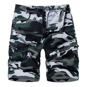 Camo Casual Cotton Fashion Shorts Men Summer Tactical Army Pants Outdoor Sports Hiking Short Pants Multi-Pocket Resistant Epsaf