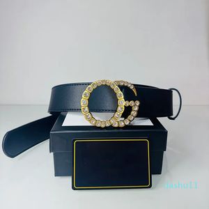 Women Men belt Designers Gold buckle genuine leather belt classic brand for women fashion length 100-125cm